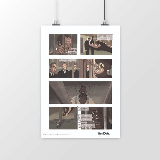 Poster vertical - La Ligne Verte Illustré